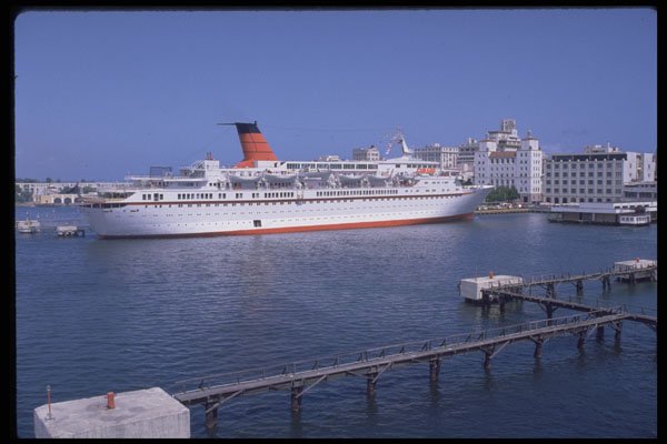 553028 Cunard Princess, Puerto Rico A4 Photo Print