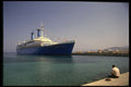 553035 Cruise Ship Moored Off Kushadasi, Turkey A4 Photo Print