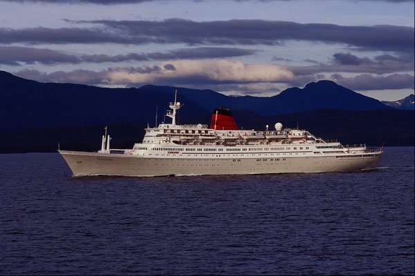 553057 Sagafjord Cruises The Inside Passage, Alaska A4 Photo Print
