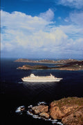 553084 Nordic Prince Enters Bermuda Harbor A4 Photo Print