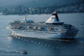 553085 Royal Princess Departs A4 Photo Print