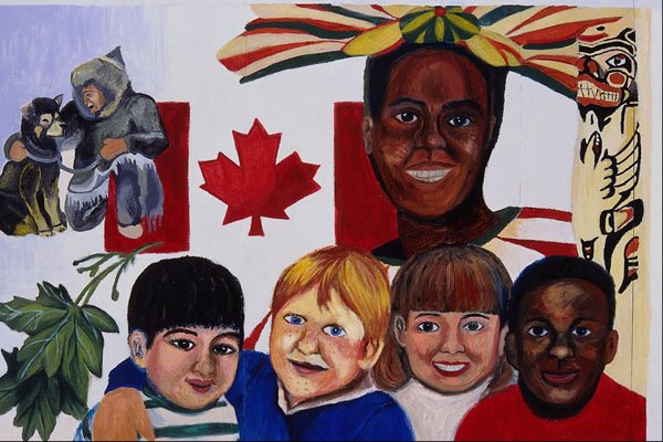 554043 Harmony Mural A4 Photo Print
