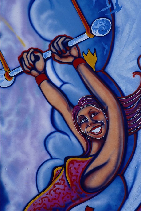 554057 Circus Lady A4 Photo Print