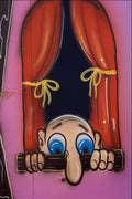 554066 Peek a boo A4 Photo Print