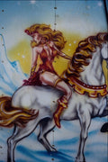 554076 Princess On Horseback A4 Photo Print