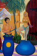554099 Aladdin And The Princess A4 Photo Print