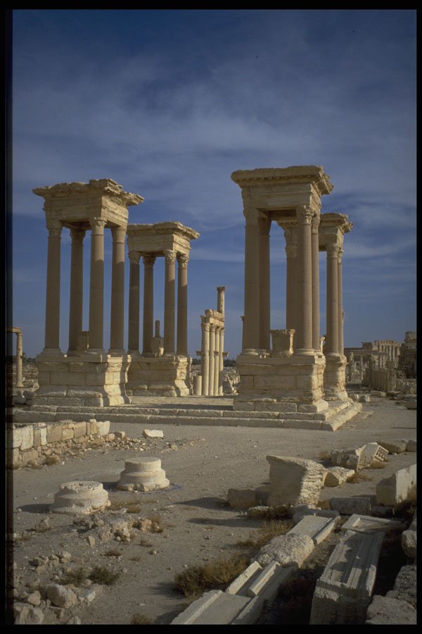 555001 Ruins In Tadmur, Syria A4 Photo Print