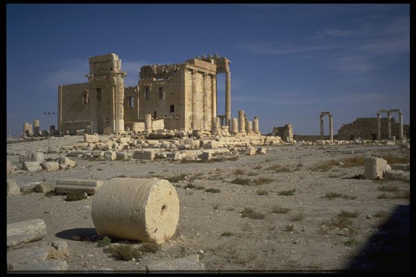 555004 Ruins Of Baal Temple, Syria A4 Photo Print