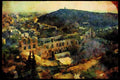 555012 Odeion Of Herodes Atticus, Athens, Greece A4 Limited Edition Watercolour Print