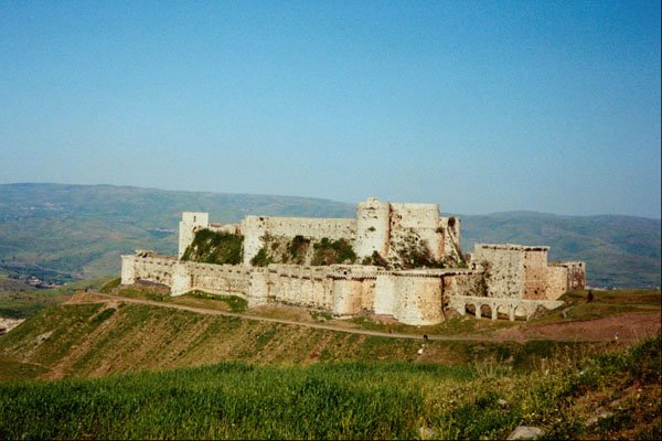 555019 Crac De Chevalier, A Crusader Castle A4 Photo Print