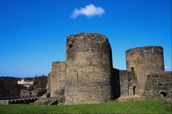 555024 Cilgerran Castle, Cardigan, South Wales A4 Photo Print