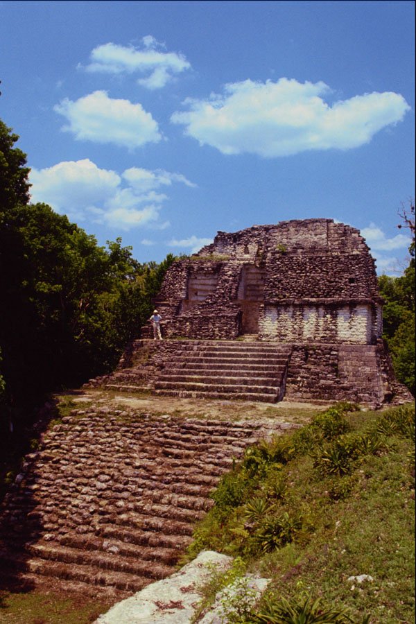 555035 Mayan Ruins, Uaxatun, Guatemala A4 Photo Print
