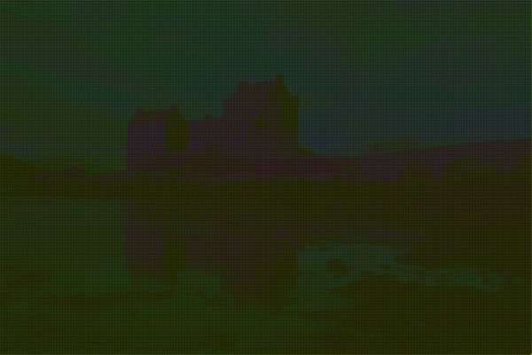 555040 Eilean Donan Castle, Scotland A4 Photo Print