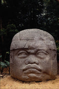 555045 Massive Olmec Head, La Venta, Villahermosa, Mexico A4 Photo Print