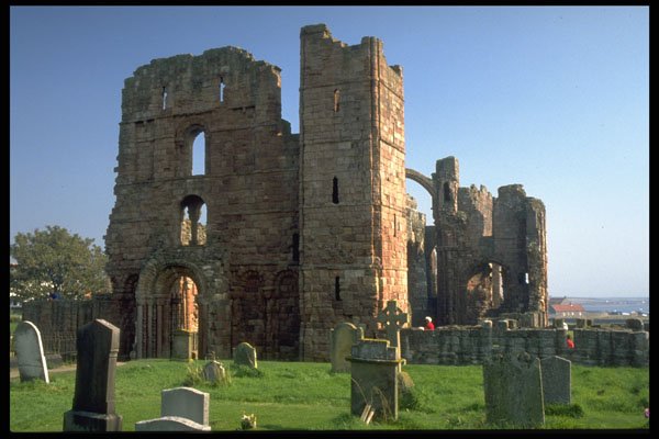 555051 Ruins Of Church, Holy Island, Northumberland, Scotland A4 Photo Print