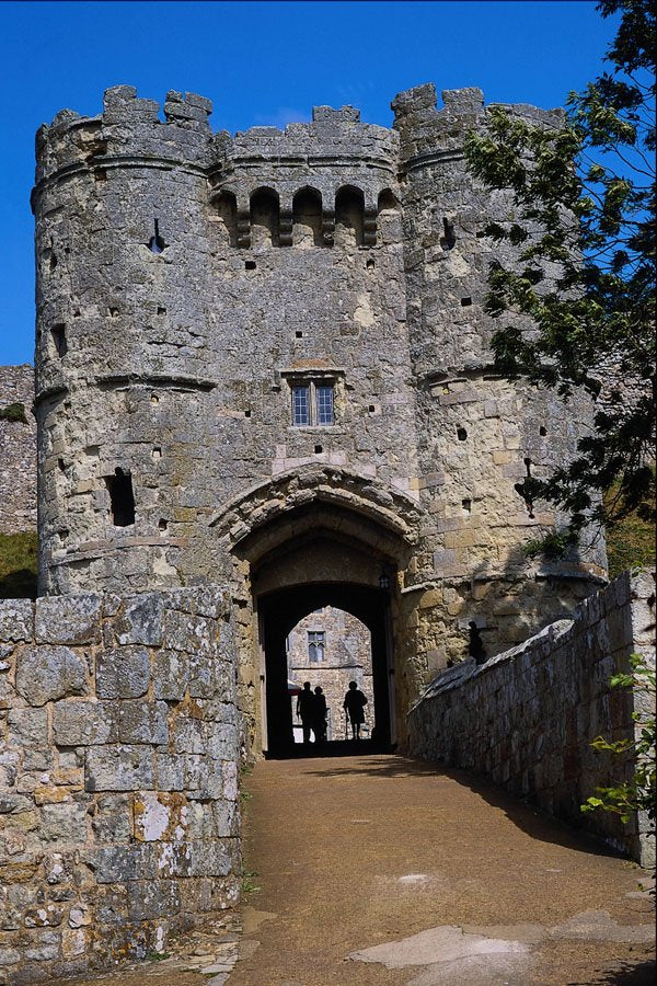 555055 Carisbrook Castle, Isle Of Wight, England A4 Photo Print