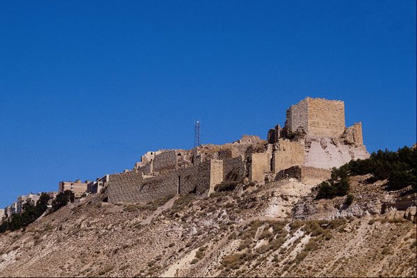 555060 The Crusader Castle, Kerak, Jordan A4 Photo Print