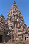 555065 Khmer Ruins, Sanctuary Tower, Prasat Phnom Rung, Thailand A4 Photo Print