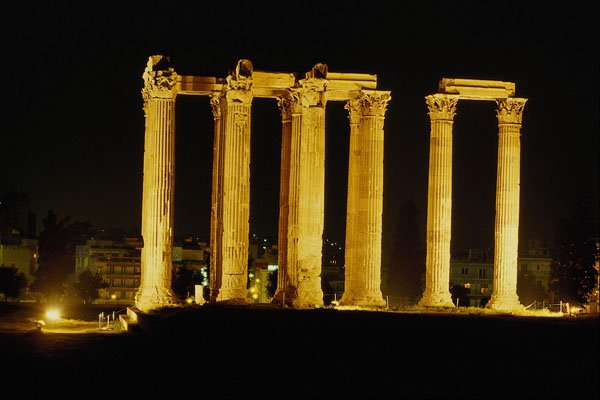 555069 Arch Of Hadrian, Athens, Greece A4 Photo Print