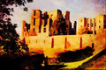 555073 Kenilworth Castle A4 Limited Edition Watercolour Print