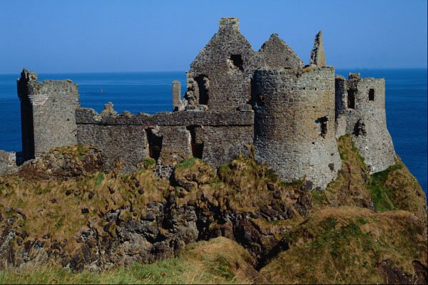 555074 Dunluce Castle, County Antrim, Ireland A4 Photo Print