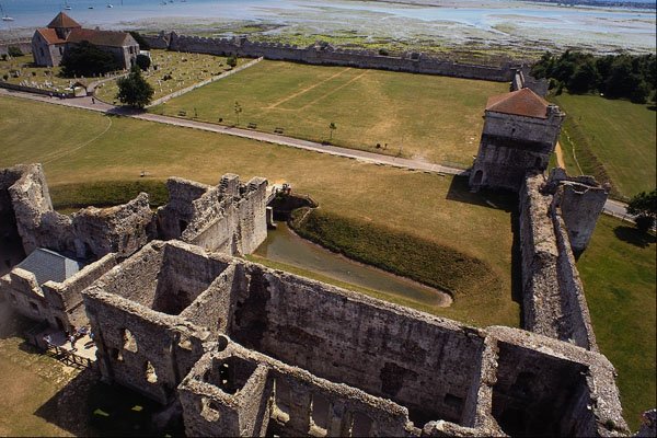 555092 Roman Saxon Shore Fort, Hants, England A4 Photo Print