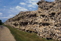 555098 Roman Wall, Silchester, Hants, England A4 Photo Print