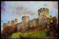 557004 Conwy Castle, North Wales A4 Limited Edition Watercolour Print