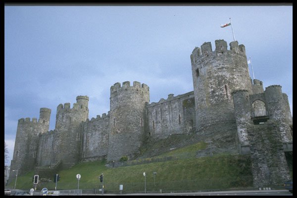 557004 Conwy Castle, North Wales A4 Photo Print