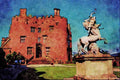 557011 Powis Castle, Welshpool, Wales A4 Limited Edition Watercolour Print
