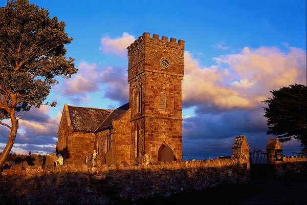 557016 Llanidan Parish Church, Anglesey, North Wales A4 Photo Print