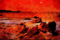 557024 Sunset From Ilfracombe Beach, Devon, England A4 Limited Edition Watercolour Print