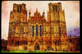 557030 Cathedral, Somerset, England A4 Limited Edition Watercolour Print