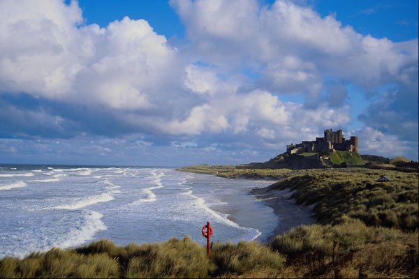 557039 Bamburgh, England A4 Photo Print