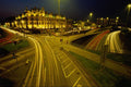 557060 Charing Cross, Glasgow At Night, Scotland A4 Photo Print