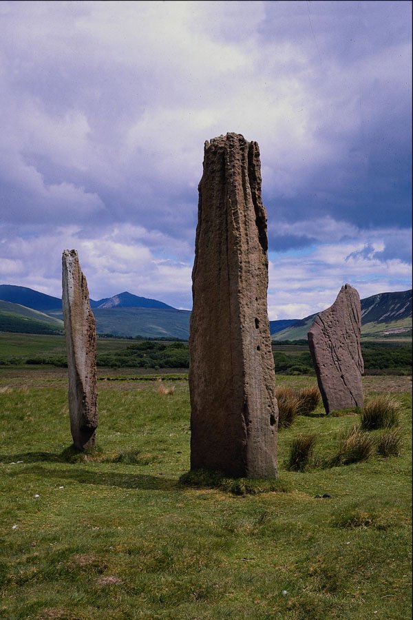 557072 Arran, Machrie Standing Stones, Strathclyde, Scotland A4 Photo Print