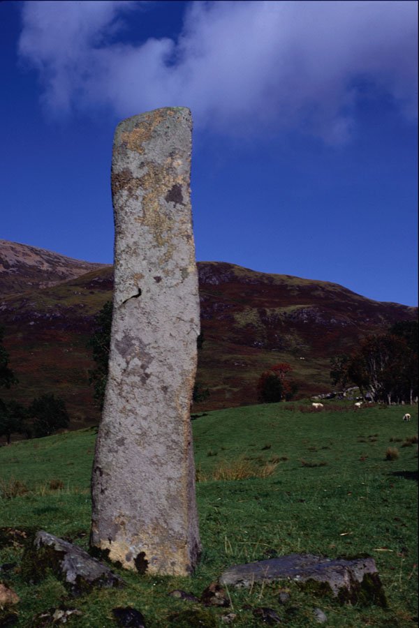 557084 Early Christian Standing Stone, Isle Of Skye, Scotland A4 Photo Print