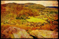 557086 Ffestiniog Town, North Wales A4 Limited Edition Watercolour Print
