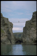 557093 Carrick a Rede Bridge, Carrickarade Isle, Northern Ireland A4 Photo Print