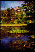 557098 Bodnant Gardens, North Wales A4 Limited Edition Watercolour Print