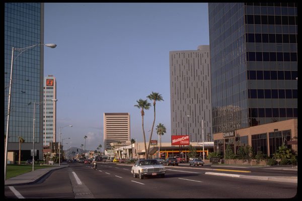 558003 North Central Avenue, Phoenix, Arizona A4 Photo Print