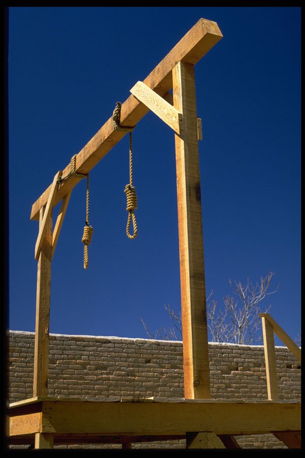 558013 The Gallows Of Tombstone, Arizona A4 Photo Print