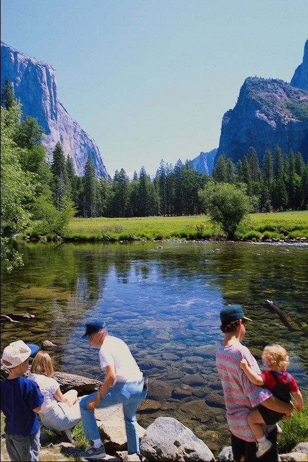 558032 Mirror Lake, Yosemite National Park, California A4 Photo Print