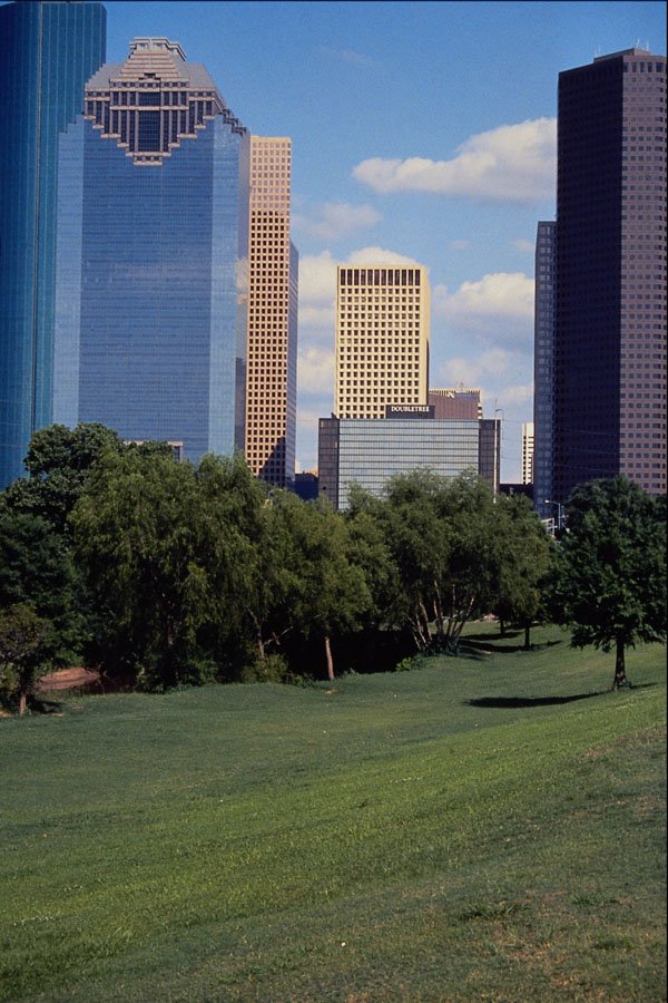 558037 Downtown Houston, Texas A4 Photo Print