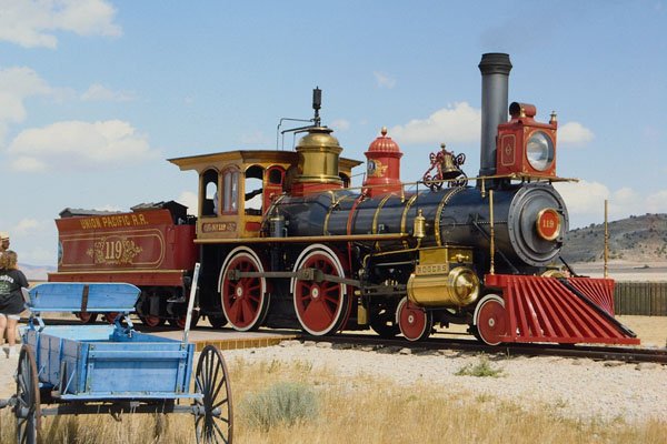 558045 Golden Spike, National Historic Site, Utah A4 Photo Print