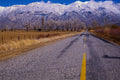 558049 Highway, Bishope, California A4 Photo Print