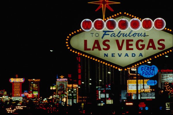 558050 Welcome To Las Vegas Sign, Nevada A4 Photo Print