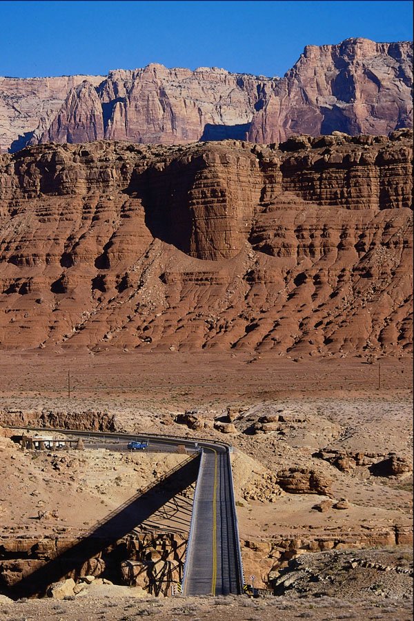 558057 Navajo Bridge Over Colorado River, Arizona A4 Photo Print