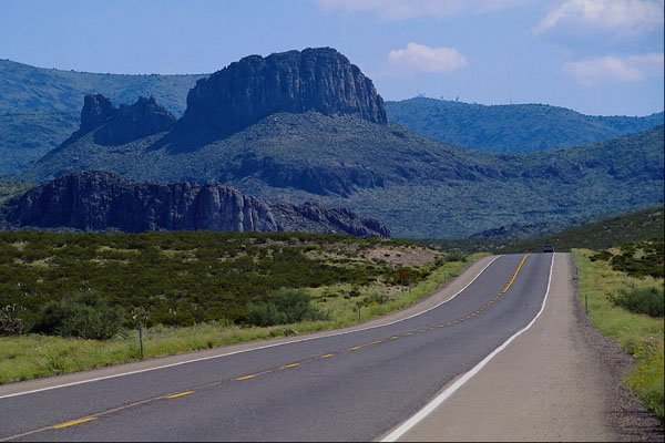 558058 Coronado Trail, South Of Clifton, Arizona A4 Photo Print