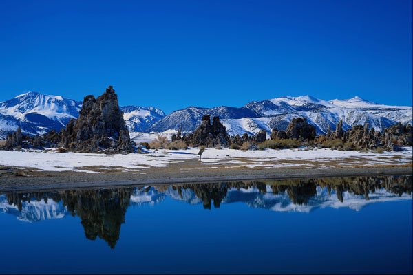 558076 Tufas, Mono Lake, California A4 Photo Print